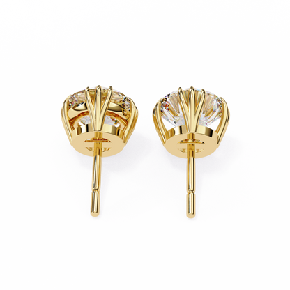 lab grown diamond | moissanite Jewellery Aurora’s Kiss Lab Grown OR Moissanite Earrings by Rabbito Jewels