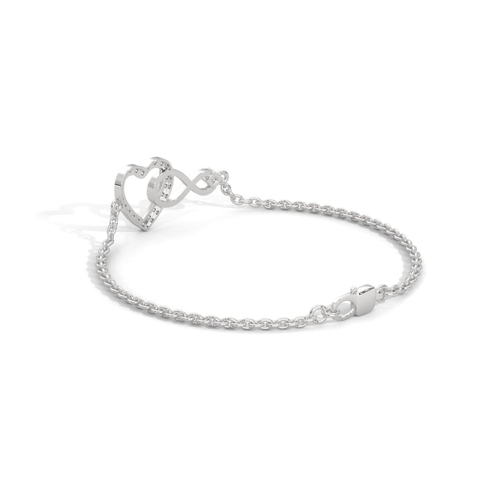 lab grown diamond | moissanite Jewellery Huarty Infinity Lab Grown OR Moissanite Bracelet by Rabbito Jewels