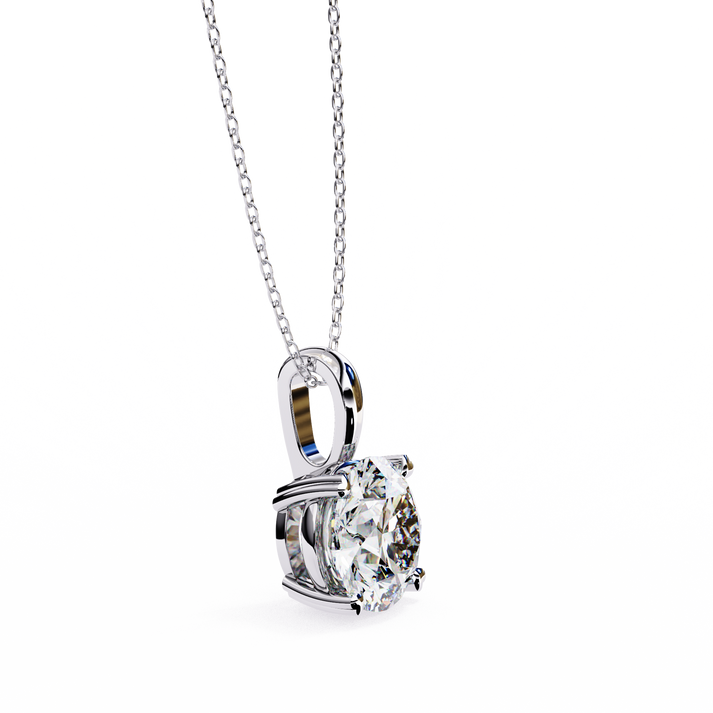 lab grown diamond | moissanite Jewellery Sovering Lab Grown Diamond OR Moissanite Pendant by Rabbito Jewels