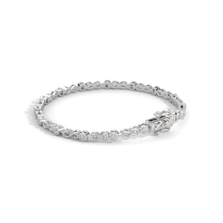 lab grown diamond | moissanite Jewellery Vintage Lab Grown Diamond OR Moissanite Bracelet by Rabbito Jewels