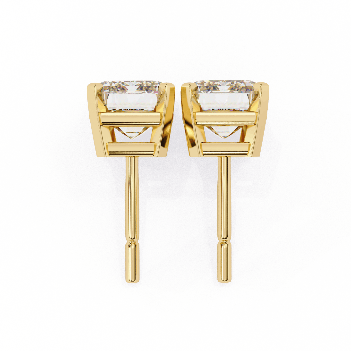 lab grown diamond | moissanite Jewellery Stardust Elegance Lab Grown Diamond OR Moissanite Stud Earrings by Rabbito Jewels