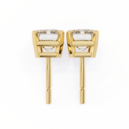 lab grown diamond | moissanite Jewellery Stardust Elegance Lab Grown Diamond OR Moissanite Stud Earrings by Rabbito Jewels