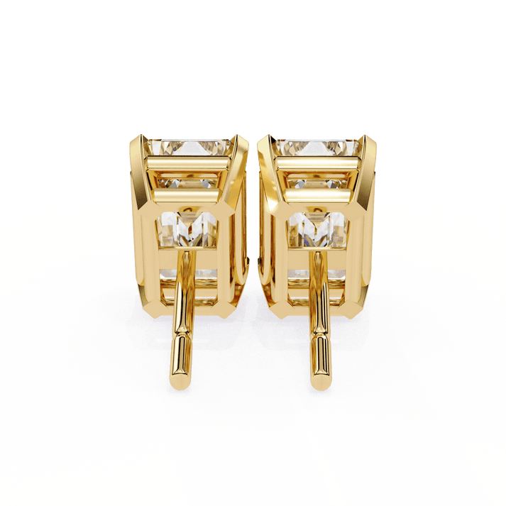 lab grown diamond | moissanite Jewellery Stardust Elegance Lab Grown Diamond OR Moissanite Stud Earrings by Rabbito Jewels