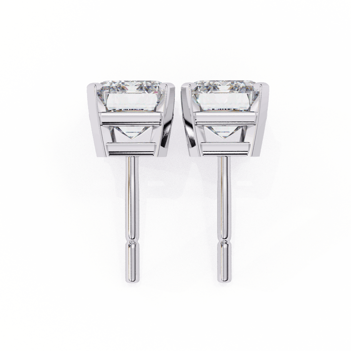 lab grown diamond | moissanite Jewellery Stardust Elegance Lab Grown Diamond OR Moissanite Stud Earrings by Rabbito Jewels