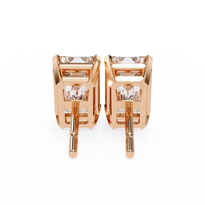 lab grown diamond | moissanite Jewellery Stardust Elegance Lab Grown Diamond OR Moissanite Stud Earrings by Rabbito Jewels