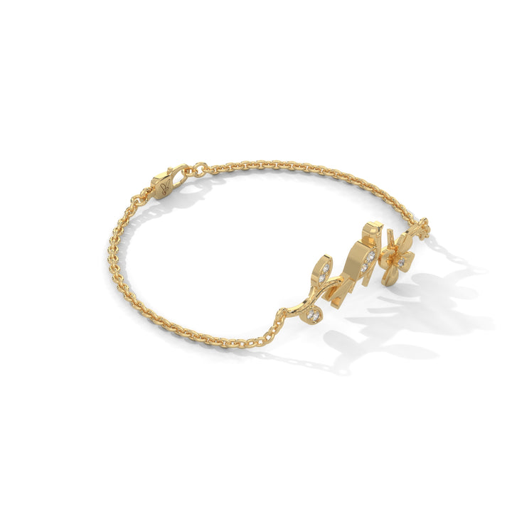 lab grown diamond | moissanite Jewellery Delicate Harmony Lab Grown Diamond OR Moissanite Bracelet by Rabbito Jewels