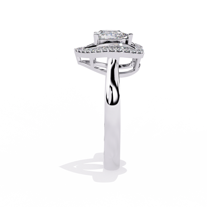 lab grown diamond | moissanite Jewellery Cherish Love Lab Grown Diamond OR Moissanite Ring by Rabbito Jewels