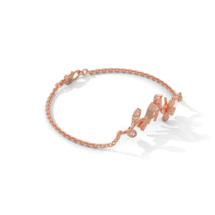 lab grown diamond | moissanite Jewellery Delicate Harmony Lab Grown Diamond OR Moissanite Bracelet by Rabbito Jewels