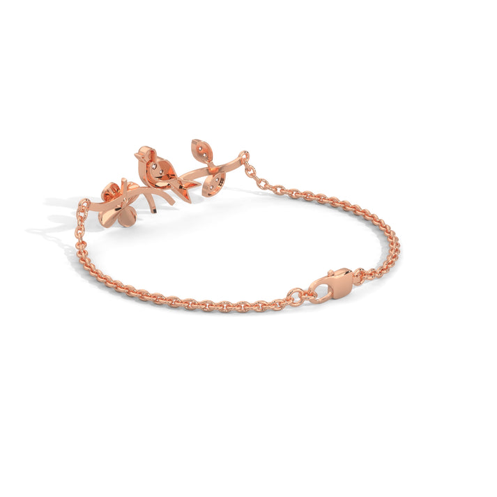 lab grown diamond | moissanite Jewellery Delicate Harmony Lab Grown Diamond OR Moissanite Bracelet by Rabbito Jewels
