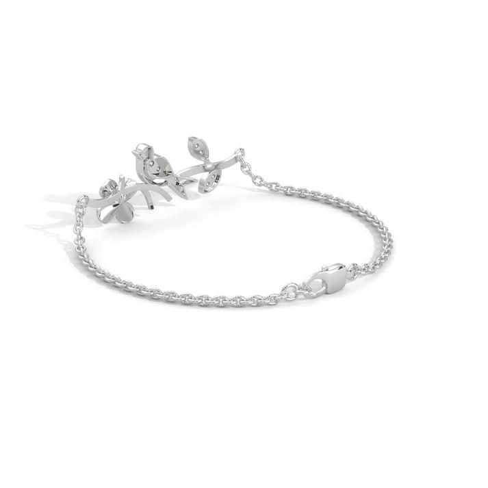 lab grown diamond | moissanite Jewellery Delicate Harmony Lab Grown Diamond OR Moissanite Bracelet by Rabbito Jewels