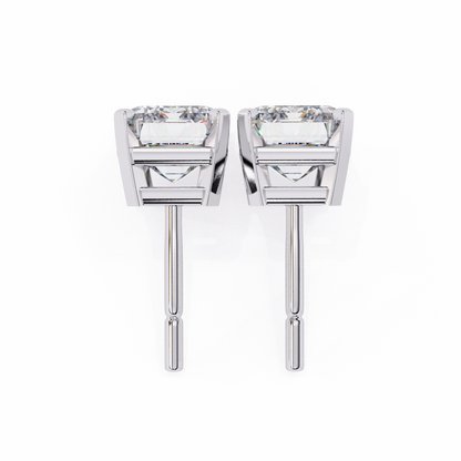 lab grown diamond | moissanite Jewellery Stardust Elegance Lab Grown Diamond OR Moissanite Stud Earrings by Rabbito Jewels