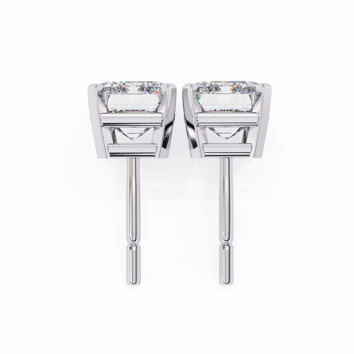 lab grown diamond | moissanite Jewellery Stardust Elegance Lab Grown Diamond OR Moissanite Stud Earrings by Rabbito Jewels