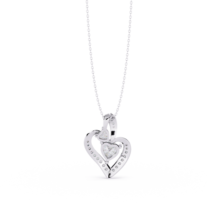 lab grown diamond | moissanite Jewellery Chimes Lab Grown Diamond OR Moissanite Pendant by Rabbito Jewels