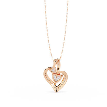 lab grown diamond | moissanite Jewellery Chimes Lab Grown Diamond OR Moissanite Pendant by Rabbito Jewels