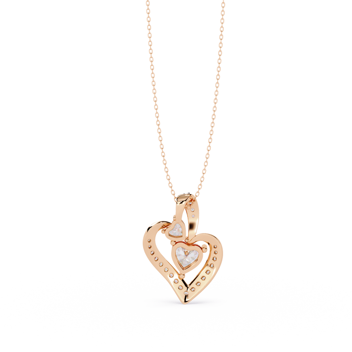 lab grown diamond | moissanite Jewellery Chimes Lab Grown Diamond OR Moissanite Pendant by Rabbito Jewels
