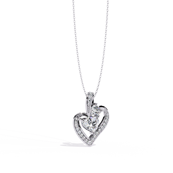 lab grown diamond | moissanite Jewellery Chimes Lab Grown Diamond OR Moissanite Pendant by Rabbito Jewels