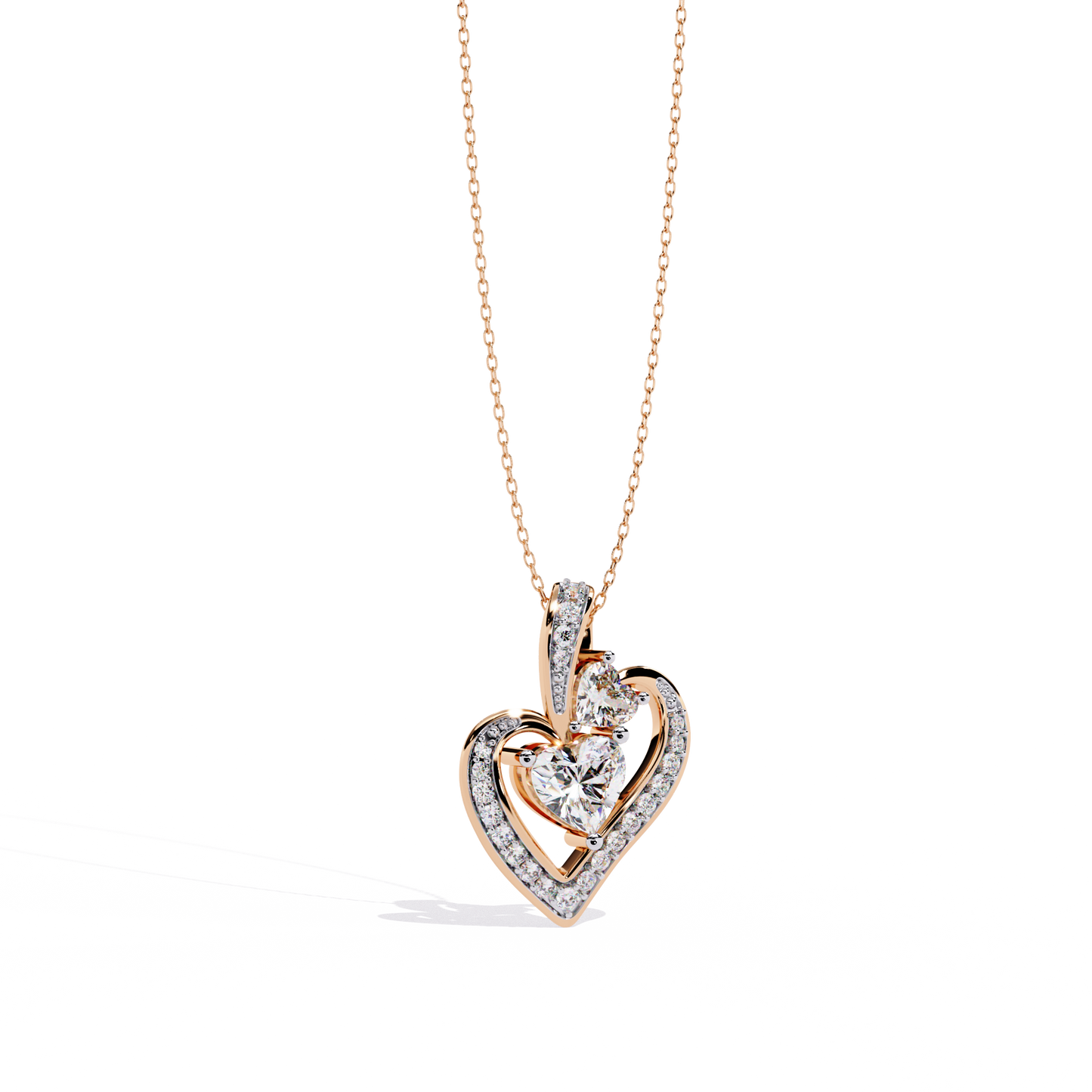 lab grown diamond | moissanite Jewellery Chimes Lab Grown Diamond OR Moissanite Pendant by Rabbito Jewels
