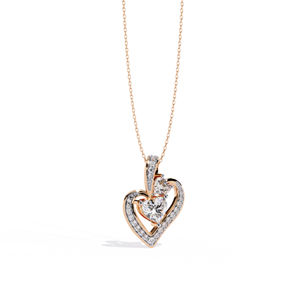 lab grown diamond | moissanite Jewellery Chimes Lab Grown Diamond OR Moissanite Pendant by Rabbito Jewels