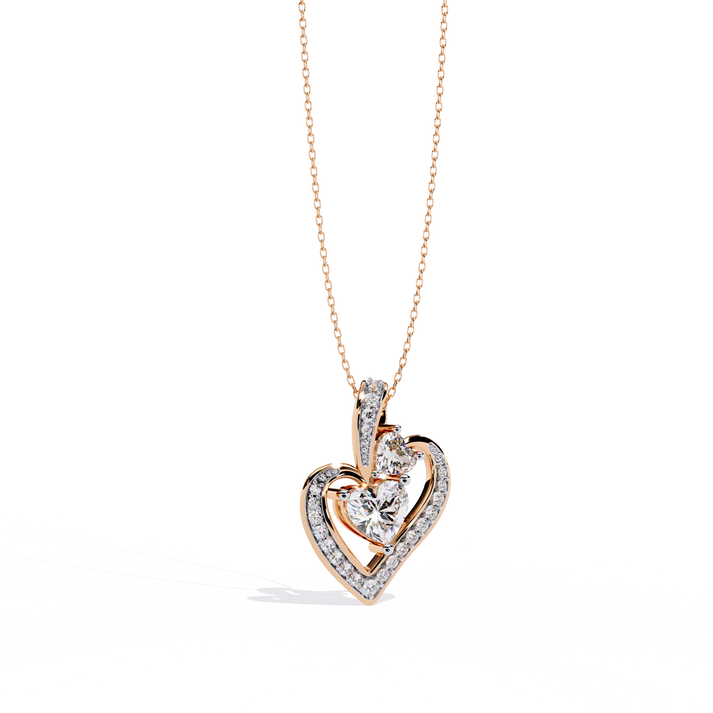 lab grown diamond | moissanite Jewellery Chimes Lab Grown Diamond OR Moissanite Pendant by Rabbito Jewels