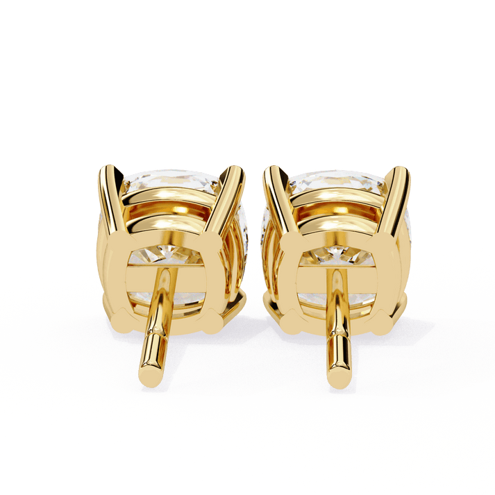 lab grown diamond | moissanite Jewellery Pearlescent Dream Lab Grown Diamond OR Moissanite Stud Earrings by Rabbito Jewels