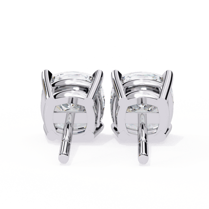 lab grown diamond | moissanite Jewellery Pearlescent Dream Lab Grown Diamond OR Moissanite Stud Earrings by Rabbito Jewels