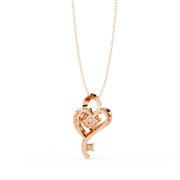 lab grown diamond | moissanite Jewellery Butterfly Roundy Lab Grown Diamond OR Moissanite Pendant by Rabbito Jewels