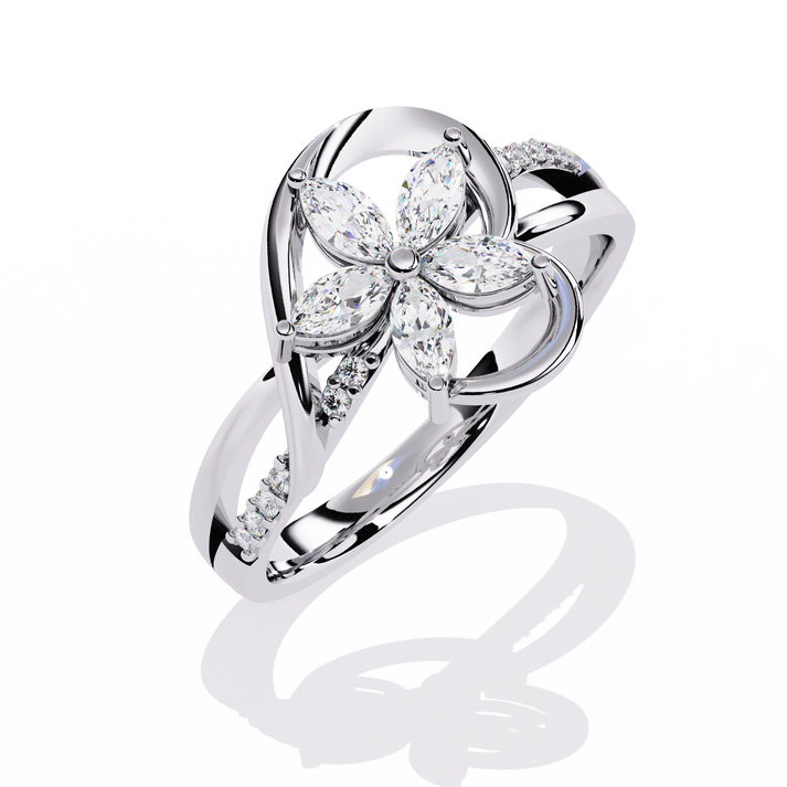 lab grown diamond | moissanite Jewellery Scintillating Lab Grown Diamond OR Moissanite Ring by Rabbito Jewels