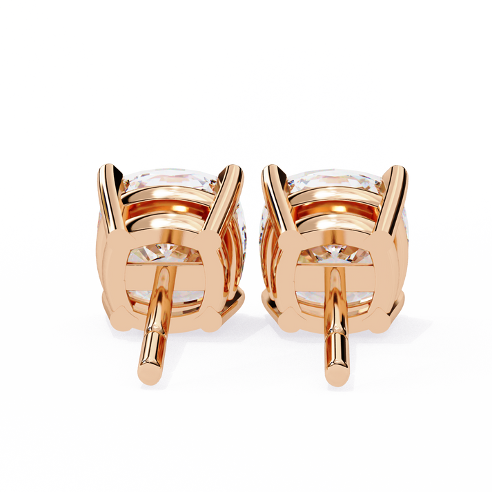 lab grown diamond | moissanite Jewellery Pearlescent Dream Lab Grown Diamond OR Moissanite Stud Earrings by Rabbito Jewels