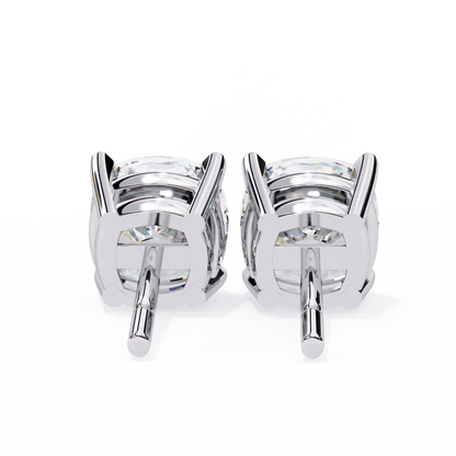 lab grown diamond | moissanite Jewellery Pearlescent Dream Lab Grown Diamond OR Moissanite Stud Earrings by Rabbito Jewels