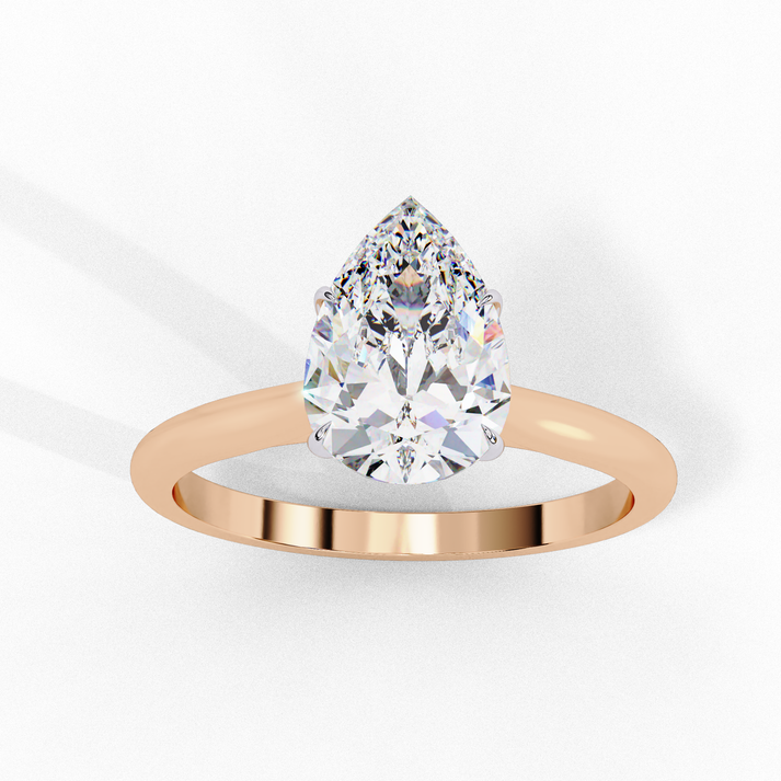 lab grown diamond | moissanite Jewellery Aurora Lab Grown Diamond OR Moissanite Ring by Rabbito Jewels