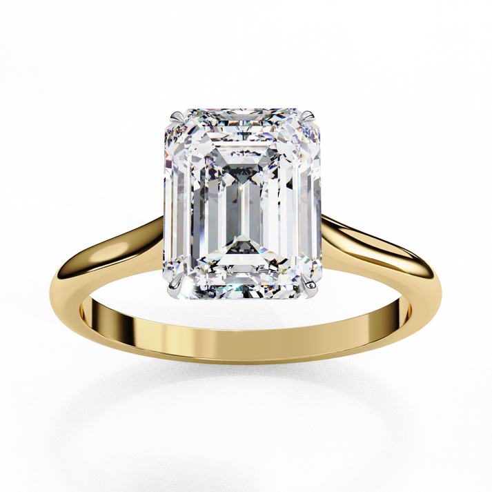 lab grown diamond | moissanite Jewellery Colliding Lab Grown Diamond OR Moissanite Ring by Rabbito Jewels