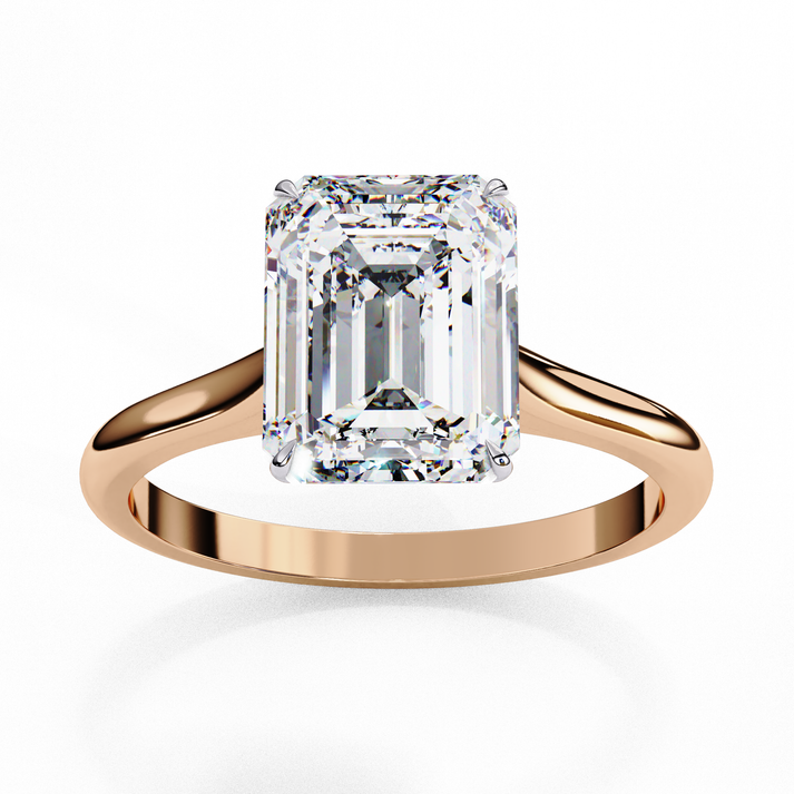 lab grown diamond | moissanite Jewellery Colliding Lab Grown Diamond OR Moissanite Ring by Rabbito Jewels