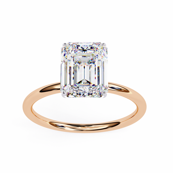 lab grown diamond | moissanite Jewellery Eternity Lab Grown Diamond OR Moissanite Ring by Rabbito Jewels