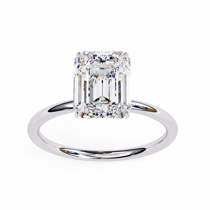 lab grown diamond | moissanite Jewellery Eternity Lab Grown Diamond OR Moissanite Ring by Rabbito Jewels