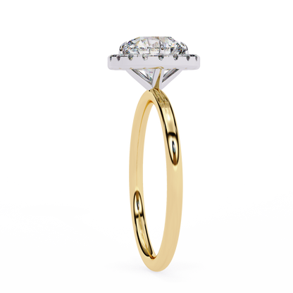 lab grown diamond | moissanite Jewellery Vertex Hola Lab Grown Diamond OR Moissanite Ring by Rabbito Jewels