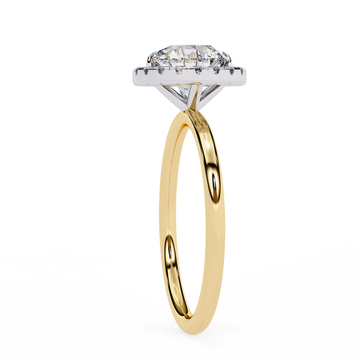 lab grown diamond | moissanite Jewellery Vertex Hola Lab Grown Diamond OR Moissanite Ring by Rabbito Jewels
