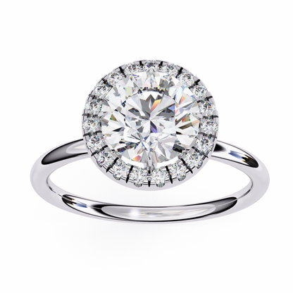 lab grown diamond | moissanite Jewellery Vertex Hola Lab Grown Diamond OR Moissanite Ring by Rabbito Jewels