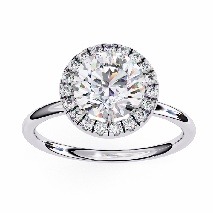lab grown diamond | moissanite Jewellery Vertex Hola Lab Grown Diamond OR Moissanite Ring by Rabbito Jewels