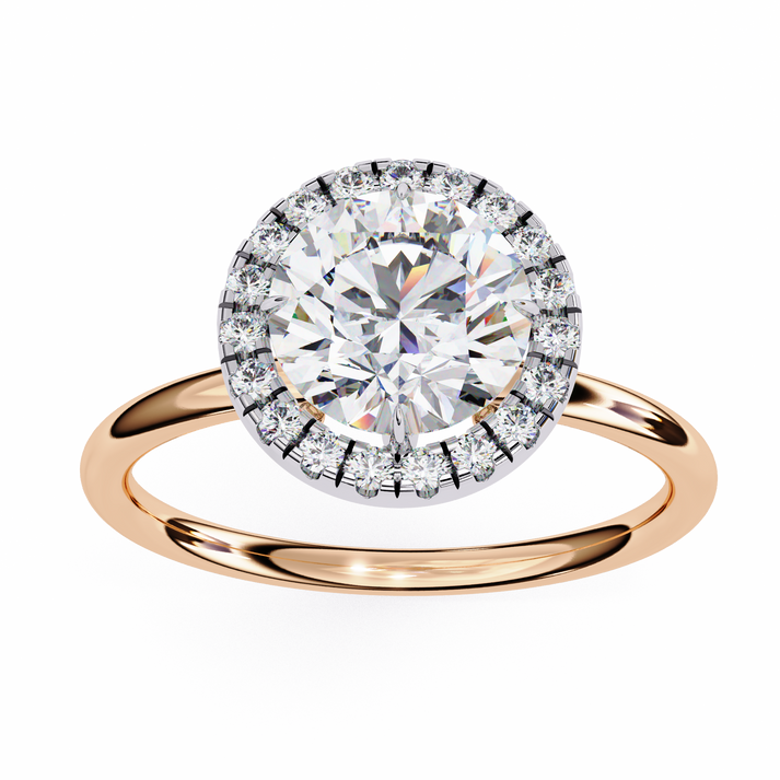 lab grown diamond | moissanite Jewellery Vertex Hola Lab Grown Diamond OR Moissanite Ring by Rabbito Jewels