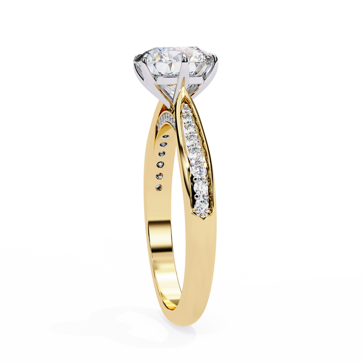 lab grown diamond | moissanite Jewellery Dual Star Lab Grown Diamond OR Moissanite Ring by Rabbito Jewels