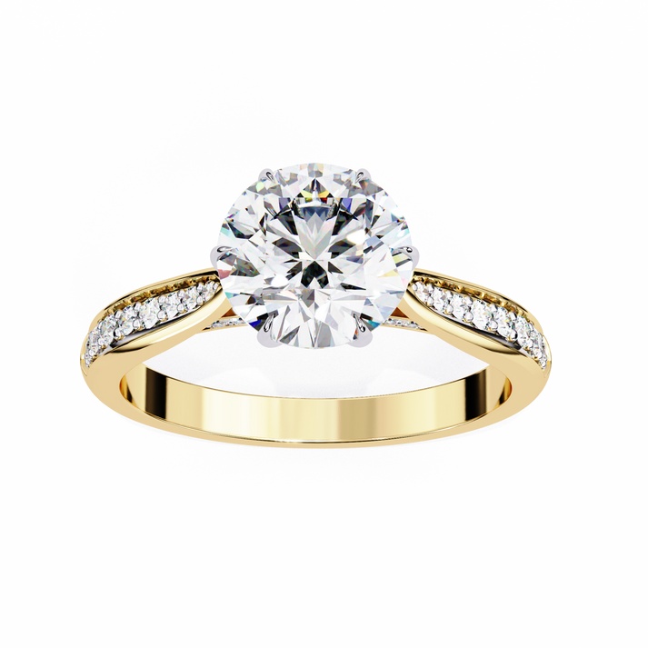 lab grown diamond | moissanite Jewellery Dual Star Lab Grown Diamond OR Moissanite Ring by Rabbito Jewels