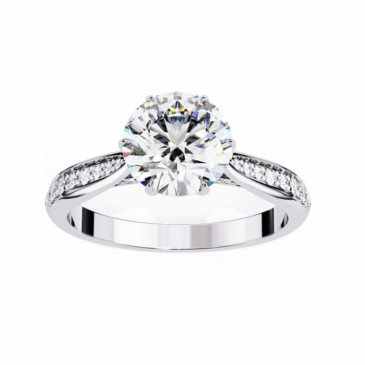 lab grown diamond | moissanite Jewellery Dual Star Lab Grown Diamond OR Moissanite Ring by Rabbito Jewels