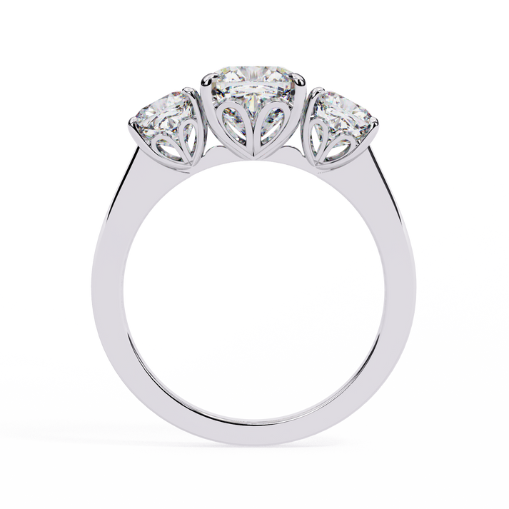 lab grown diamond | moissanite Jewellery Infinite Crystal Lab Grown Diamond OR Moissanite Ring by Rabbito Jewels