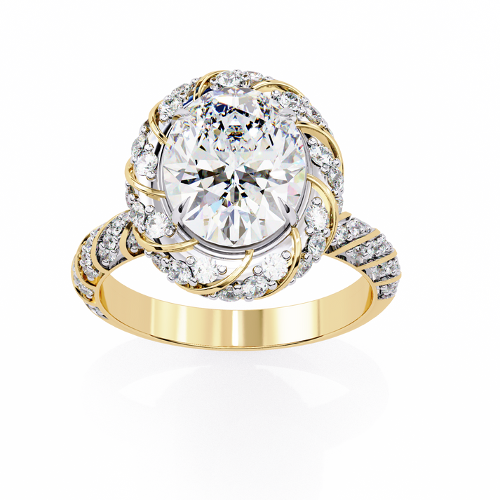 lab grown diamond | moissanite Jewellery Chic Eternity Lab Grown Diamond OR Moissanite Ring by Rabbito Jewels