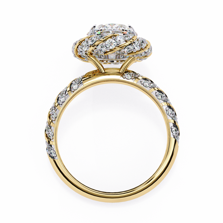 lab grown diamond | moissanite Jewellery Chic Eternity Lab Grown Diamond OR Moissanite Ring by Rabbito Jewels