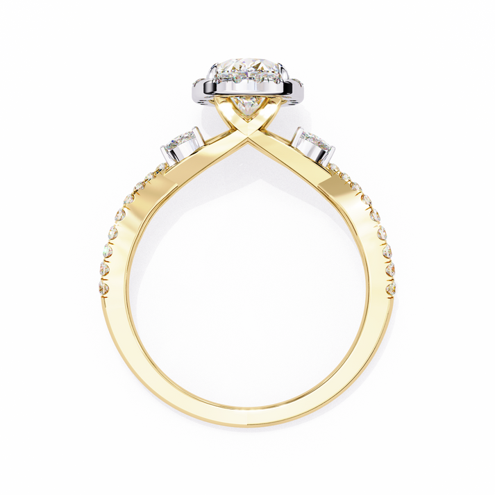 lab grown diamond | moissanite Jewellery Delight Lab Grown Diamond OR Moissanite Ring by Rabbito Jewels