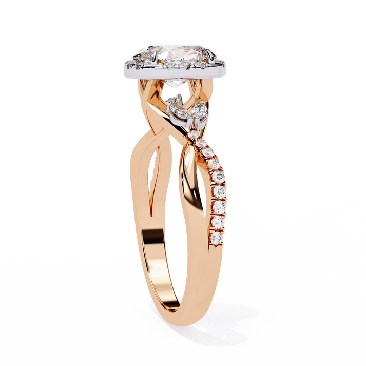 lab grown diamond | moissanite Jewellery Delight Lab Grown Diamond OR Moissanite Ring by Rabbito Jewels