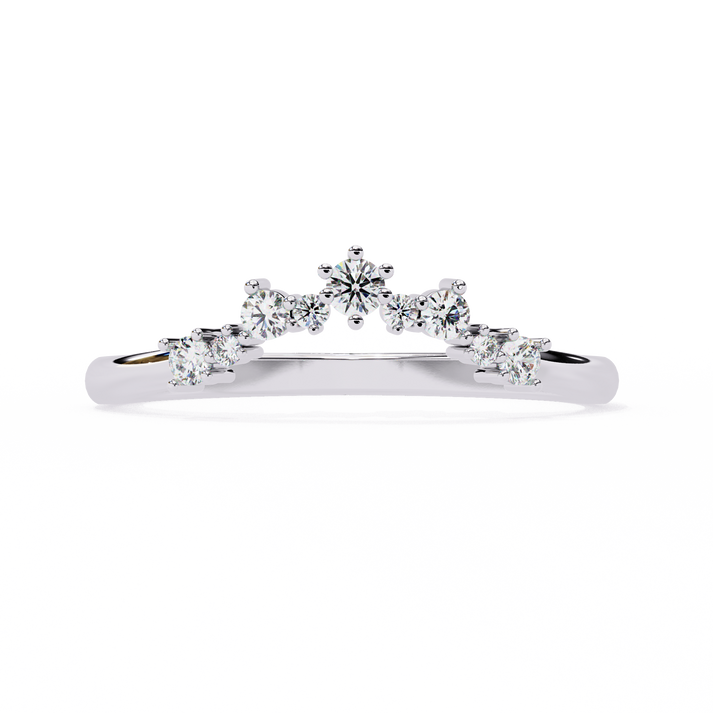 lab grown diamond | moissanite Jewellery Zaniah Lab Grown Diamond OR Moissanite Ring Silver by Rabbito Jewels