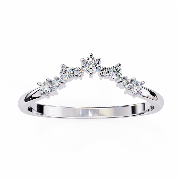 lab grown diamond | moissanite Jewellery Zaniah Lab Grown Diamond OR Moissanite Ring by Rabbito Jewels