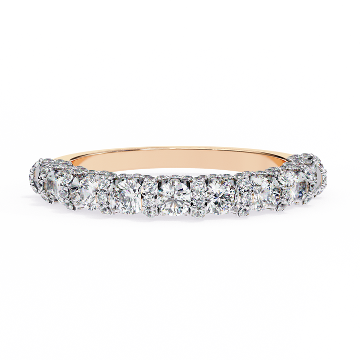 lab grown diamond | moissanite Jewellery Eclipsa Lab Grown Diamond OR Moissanite Ring Rose Gold 14K by Rabbito Jewels